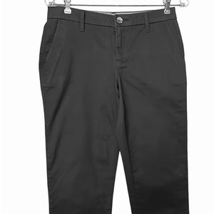 Tommy Hilfiger Cotton Elastane Black Women’s Career Pants Size 2